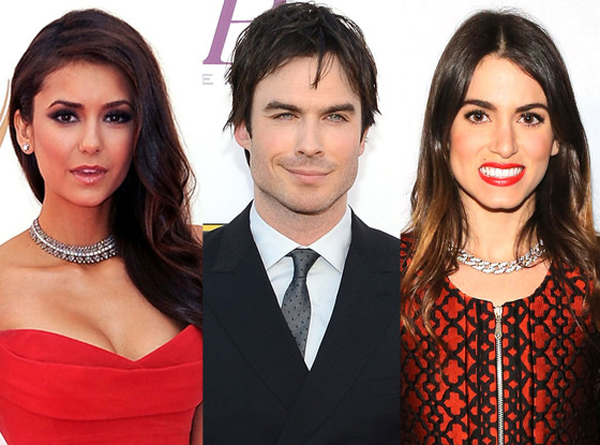 Ian Somerhalder Nikki Reed Nina Dobrev