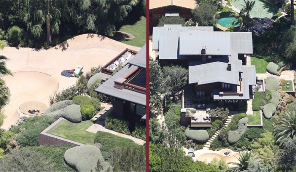 ANGELINA JOLIE AND BRAD PITT’S LA HOME